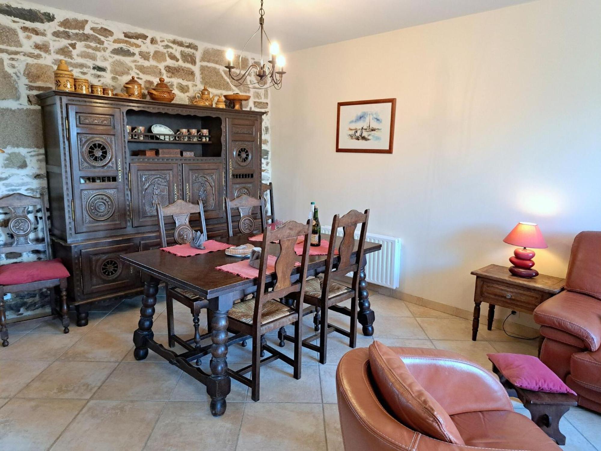 Natural Stone House Close To The Sea, Lannilis 外观 照片